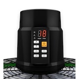 thumbnail of Ventilador de pedestal Airos Eco Silent con mando a distancia Negro