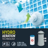 thumbnail of Piscina desmontable rectangular 8.418 L c/depuradora Clearview Prism Frame INTEX