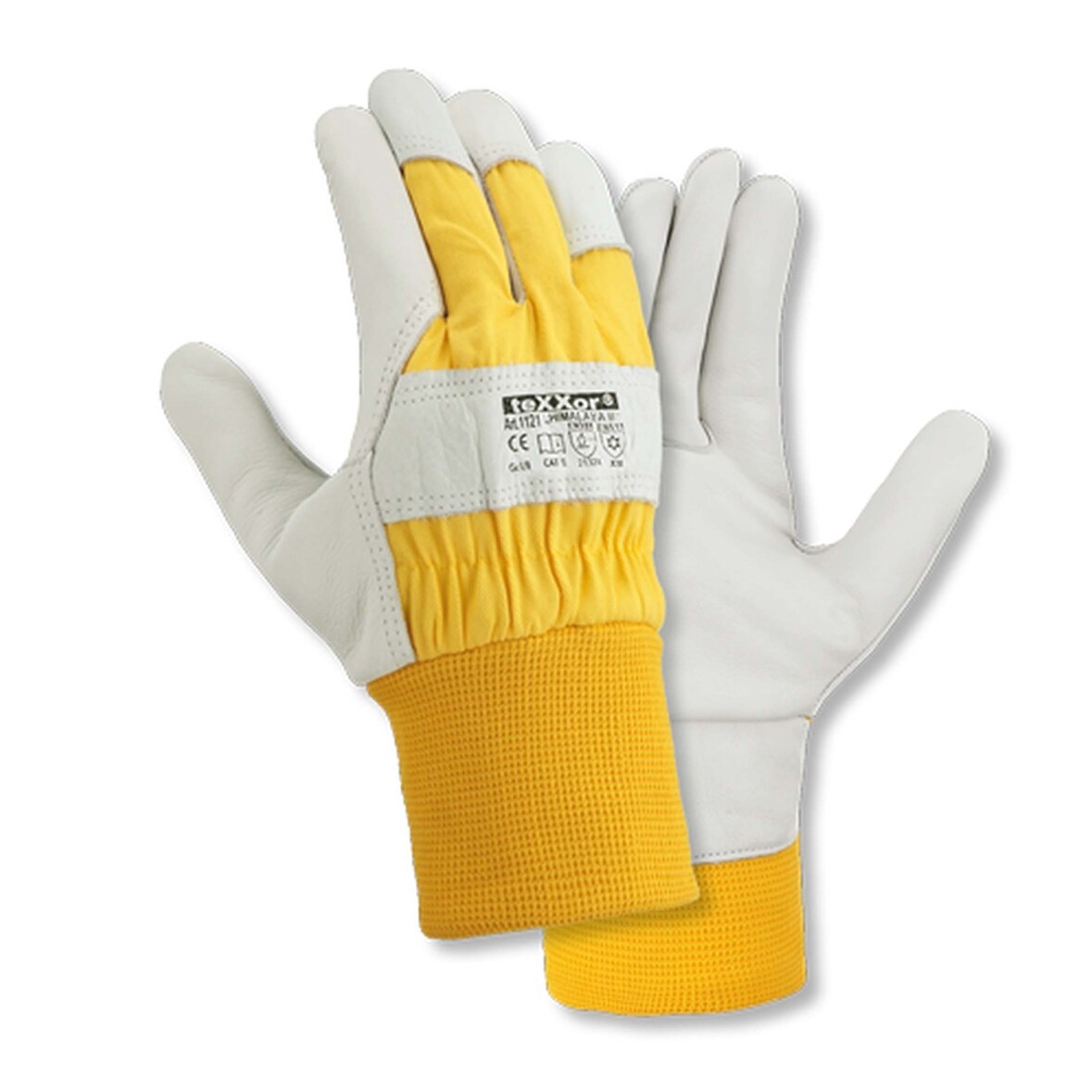 teXXor® Rindvollleder Winterbauhandschuhe „HIMALAYA II“ – Artikel-Nr.: 1121 - Größe 9 (L)