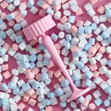 thumbnail of Ubiqua TWIGGY H26CM Kabellose Tischleuchte Aluminium Rosa