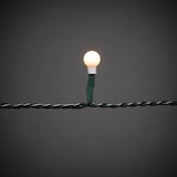 thumbnail of Konstsmide LED Baummantel mit Ring Ø 11, mit Globes, 5 Stränge à 50 Dioden, 250 bernsteinfarbene Dioden, 30V, Innen, grünes Kabel - 6369-820