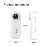 thumbnail of Camera Sport Mini 1080P WiFi Ultra-Compacte Avec Large Angle Et Batterie Longue Durée Blanc YONIS
