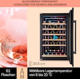 thumbnail of Klarstein Vinsider 52 Built-In Uno Einbau-Weinkühlschrank 52 Fl 137Ltr Edelstahl Schwarz
