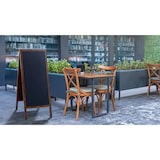 thumbnail of ALLboards Kundenstopper – wasserfest mit lackiertem Holzrahmen 150×61 cm