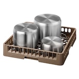 thumbnail of Universele afwaskorf kunststof bruin | 500x500x100(h)mm