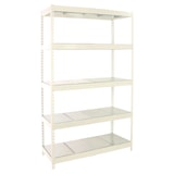 thumbnail of Estanteria metalica de media carga Ecoforte  metalica 4 estantes blanco/galva 2000x1200x450