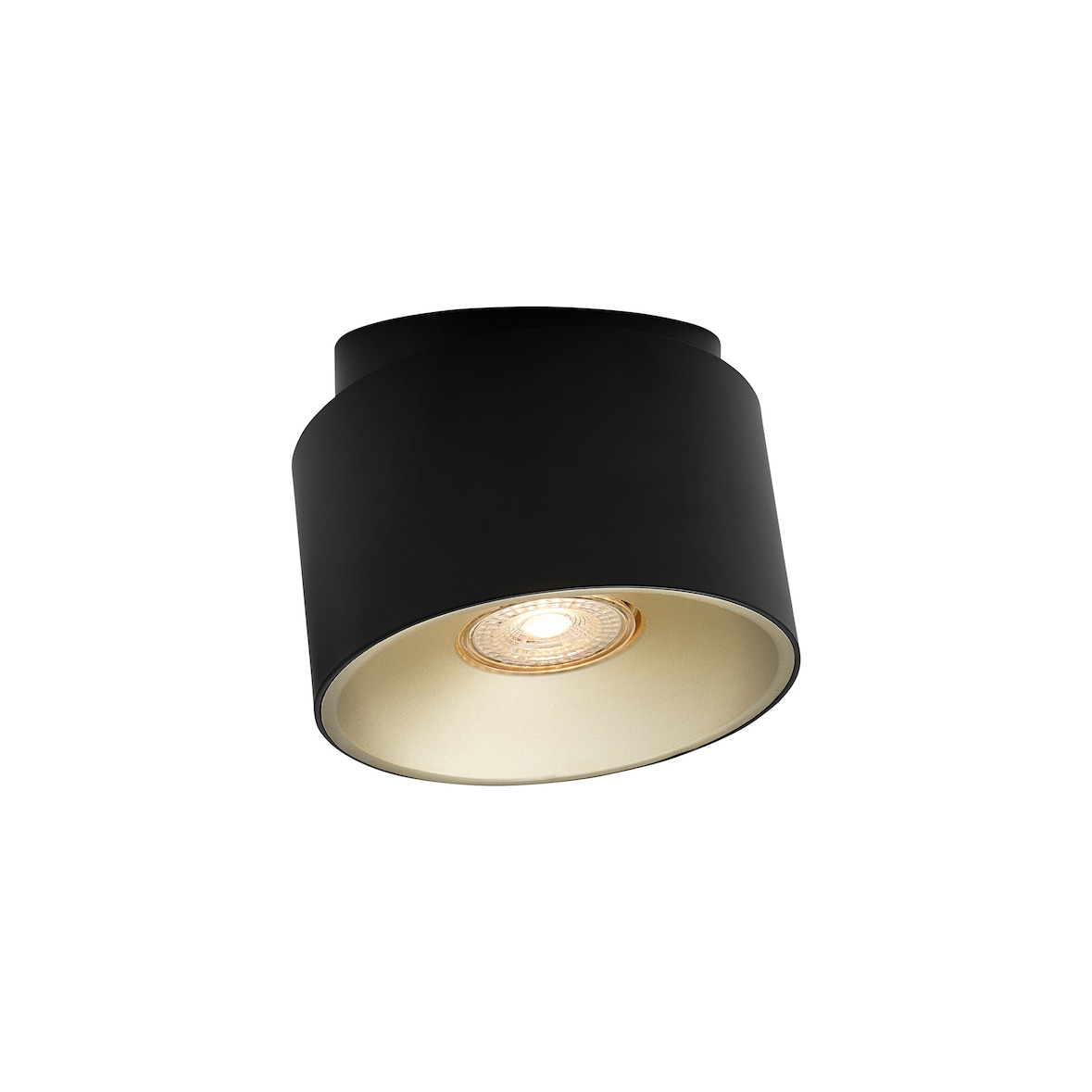Surface spot TORONE  Métal Noir, H.10.6 - IP20 - GU10 / Intérieur