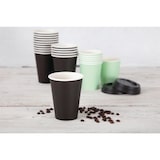 thumbnail of Fiesta Einwandige Heißgetränkebecher - schwarz - 230ml - 100 Kaffeebecher