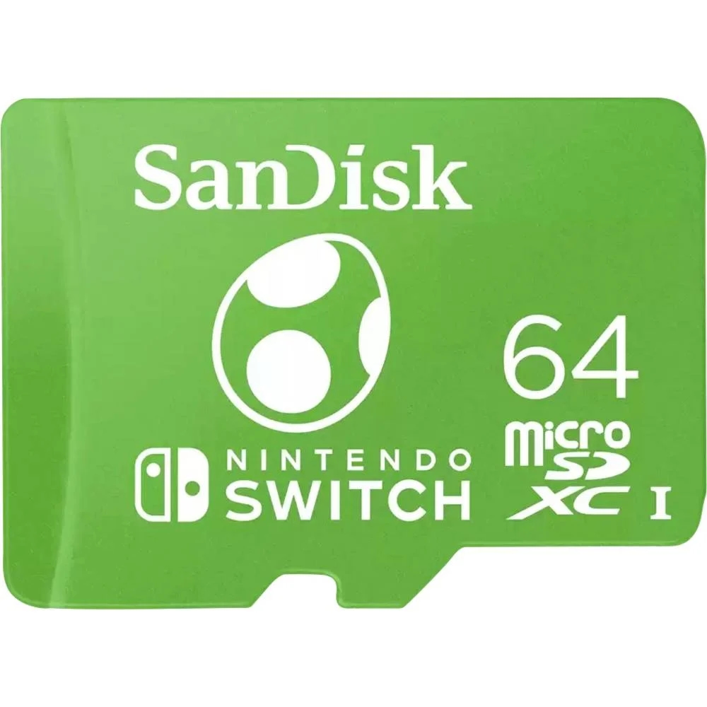 SanDisk Yoshi Edition microSDXC Speicherkarte 64GB für