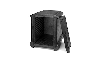 POLIBOX Armario isotérmico PPE negro PORTER GN 1/1