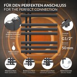 thumbnail of ECD Germany Badheizkörper Iron EM 600×1200 mm Anthrazit, Designheizkörper Paneelheizkörper Radiator, Handtuchwärmer Handtuchtrockner