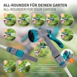 thumbnail of ECD Germany Schlauchaufroller 20+2 m Wand-Schlauchbox RollUp 9 Sprühfunktionen 180° Schwenkbar Automatik Gartenschlauch