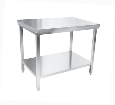 METRO Professional Werktafel GWTS4107, roestvrij staal, 100 x 70 x 85 cm