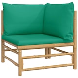 thumbnail of Helloshop26 - Salon de jardin meuble d'extérieur ensemble de mobilier 6 pièces avec coussins vert bambou 02_0016955