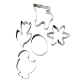 thumbnail of Zenker 5-tlg. Ausstecher Set Ostern Lamm Blume Küken Ei Ausstechform