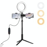 thumbnail of Kit Ring Light LED 16cm Pour Vlogging Et Diffusion En Direct Avec Trépied YONIS