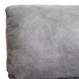 thumbnail of Fernsehsessel HWC-A54 Premium, Relaxsessel Schaukelstuhl Wippfunktion, drehbar ~ Stoff/Textil hellgrau