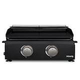 thumbnail of H.Koenig Plancha PLX1022 Gasgrill mit 2 U-Brenner aus Edelstahl, Stromversorgung für Propan oder Butan, Temperatur einstellbar bis 350 °C