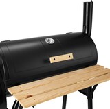 thumbnail of tectake Grill barbacoa para carbón con termómetro  Negro