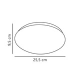thumbnail of Applique murale luminaire EIK  Métal Gris H. 11 IP20 -Intérieur