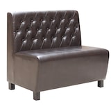 thumbnail of pemora Dinerbank Sofa Restaurantbank Bistrobank DUBLIN CHESTER 100 Kunstleder Antiklook dunkelbraun