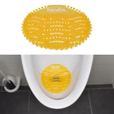 thumbnail of 12x Urinalsieb 2.0 Duft Mango - Pissoirsieb Pissoireinsatz Urinaleinleger Pissoireinleger