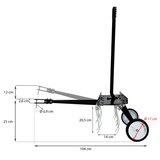 thumbnail of Vertikutierer Rasenstriegel Rasenkamm Entmooser 102cm Rasentraktor Rasenlüfter