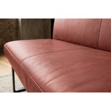 thumbnail of KAWOLA Esszimmerbank ELEEN Leder rot 183cm
