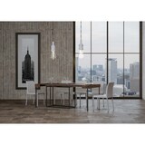 thumbnail of Consola extensible 90x40/196 cm Nordica Small Estructura Nogal Antracita