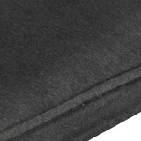 thumbnail of vidaXL Ohrensessel Schwarz Canvas