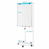 thumbnail of Soporte para rotafolio COSTWAY, pizarra móvil con ruedas, altura ajustable hasta 192 cm