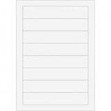 thumbnail of Schild I Beschriftungsetiketten, für Türbeschilderungsserie Silver, 180x36mm, 80 Stück/VE