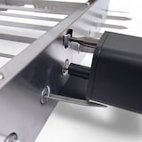 thumbnail of Mangal Ararat Edelstahl 2mm Schaschlikgrill 11er Drehspieß Haube Elektromotor