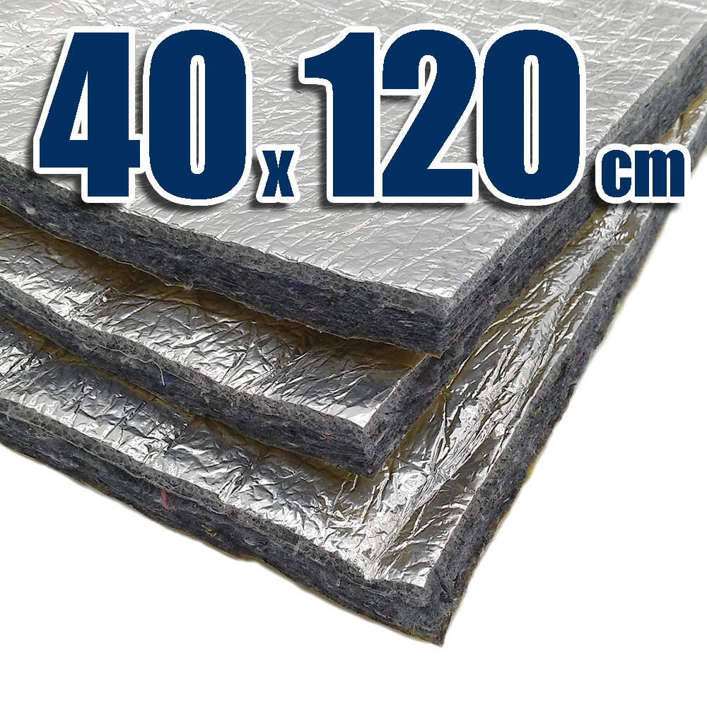 Painel especial de isolamento acústico SONOADHESIVO (40x120cm) - Isolamento acústico e térmico para casas, escritórios, locais