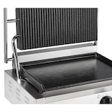thumbnail of METRO Professional Griglia a contatto Single GPG1202, acciaio inox, 43 x 36 x 20 cm, gamma temperatura: 50 - 300°C, 45 panini in 60 minuti, argento