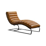 thumbnail of KAWOLA Relaxliege SIRY Polsterliege Leder cognac