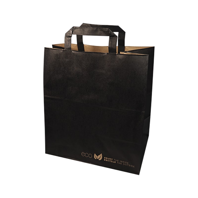 Bolsa con Asas 27x29,5+17cm 90gr - Black Collection (250Uds)