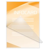 thumbnail of GBC Folientasche DocumentPouch IB585067 DIN A6 80mic 100 St./Pack.