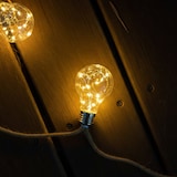 thumbnail of Lumisky Luzes de corda solares FANTASY STAR com 10 LEDs e 8 metros de comprimento Corda Bege
