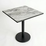 thumbnail of Table de restaurant carrée 59x59 cm – BERMUDA - Avec Pied