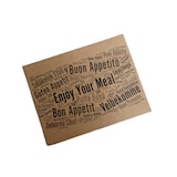 thumbnail of 5 kg Einschlagpapier, fettdichtes Papier 30x40cm braun Enjoy ca 1200 Stück