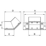 thumbnail of OBO Bettermann Etage steigend BSKM-ES 1025 7216450