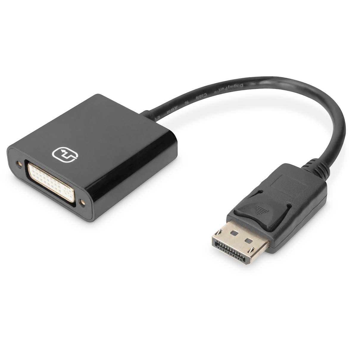Digitus Aktiver DisplayPort Adapter / Konverter, DP auf DVI