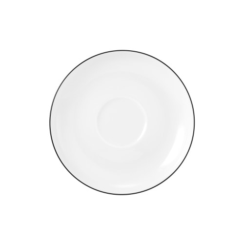 Seltmann Weiden Lido Black Line Kombi Untertasse 14,5cm