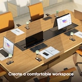 thumbnail of ONKRON Soporte Pantalla Ordenador para Monitores de 16 a 24", Elevador Eléctrico hasta 15 kg, VESA 75x75 y 100x100 mm, NWSSC24 Negro