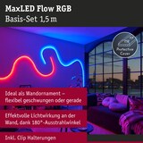 thumbnail of Paulmann MaxLED Flow Strip LED Kit de base  RGB 1,5m revêtue  13,5W 400lm/m 120 LEDs/m RGB 24VA 70965