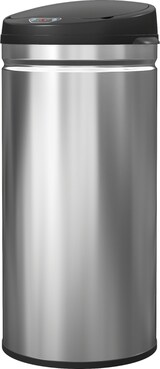 thumbnail of Sensor-Mülleimer Edelstahl Silber 30,5x30,5x68 cm, 42 L, berührungslos, Soft-Close-Deckel