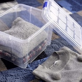 thumbnail of Caja de almacenamiento, transparente, 16 Litros, sin ruedas, PLASTIC FORTE