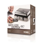 thumbnail of Domo Do9149w Gaufrier Electrique - Inox