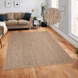 thumbnail of Teppich Kurzflor meliert Wohnzimmer schmutzabweisend Beige Rechteckig 120x160 | 100% Polypropylen, Rücken aus Polypropylen | pflegeleicht, waschbar